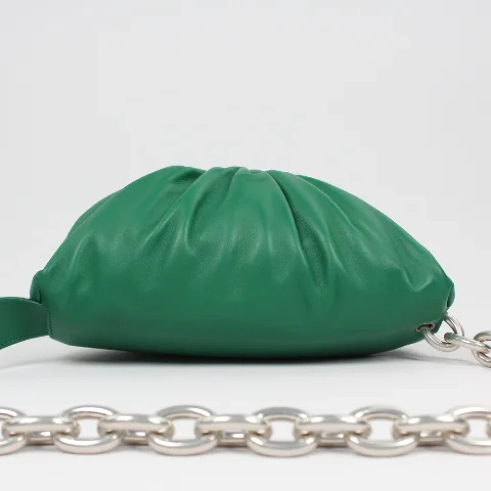 Bottega Veneta Vintage Pre-owned Leather pouches Green Dames
