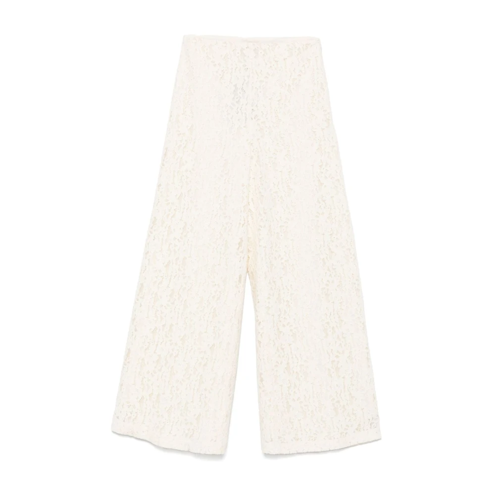 Trousers > Wide Trousers - - Twinset - Modalova