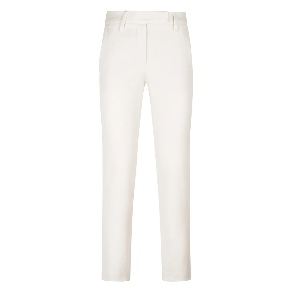 Brunello Cucinelli Damen Weiß Hosen, Xsgröße: