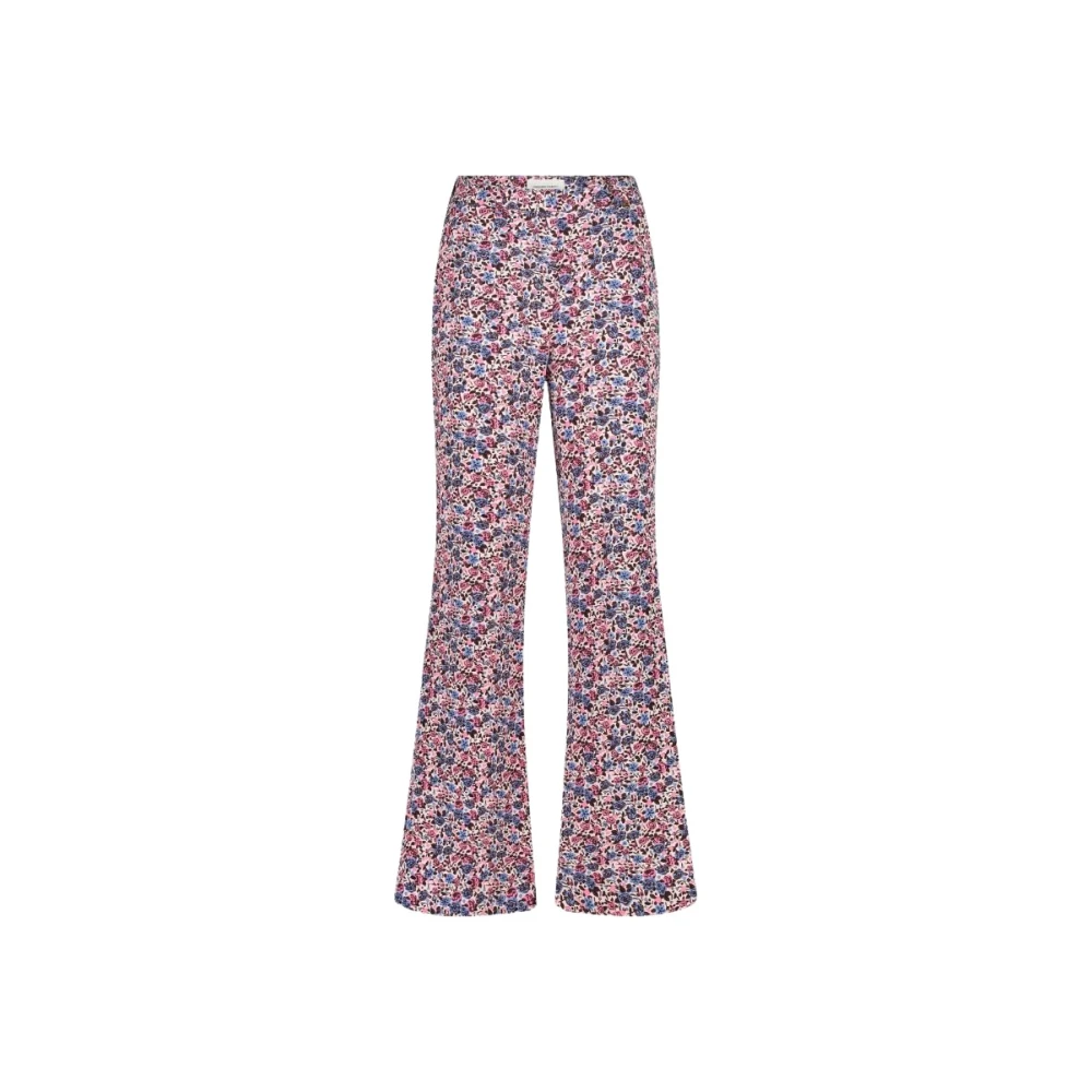 Fabienne Chapot Hoge Taille Flared Broek Multicolor Dames