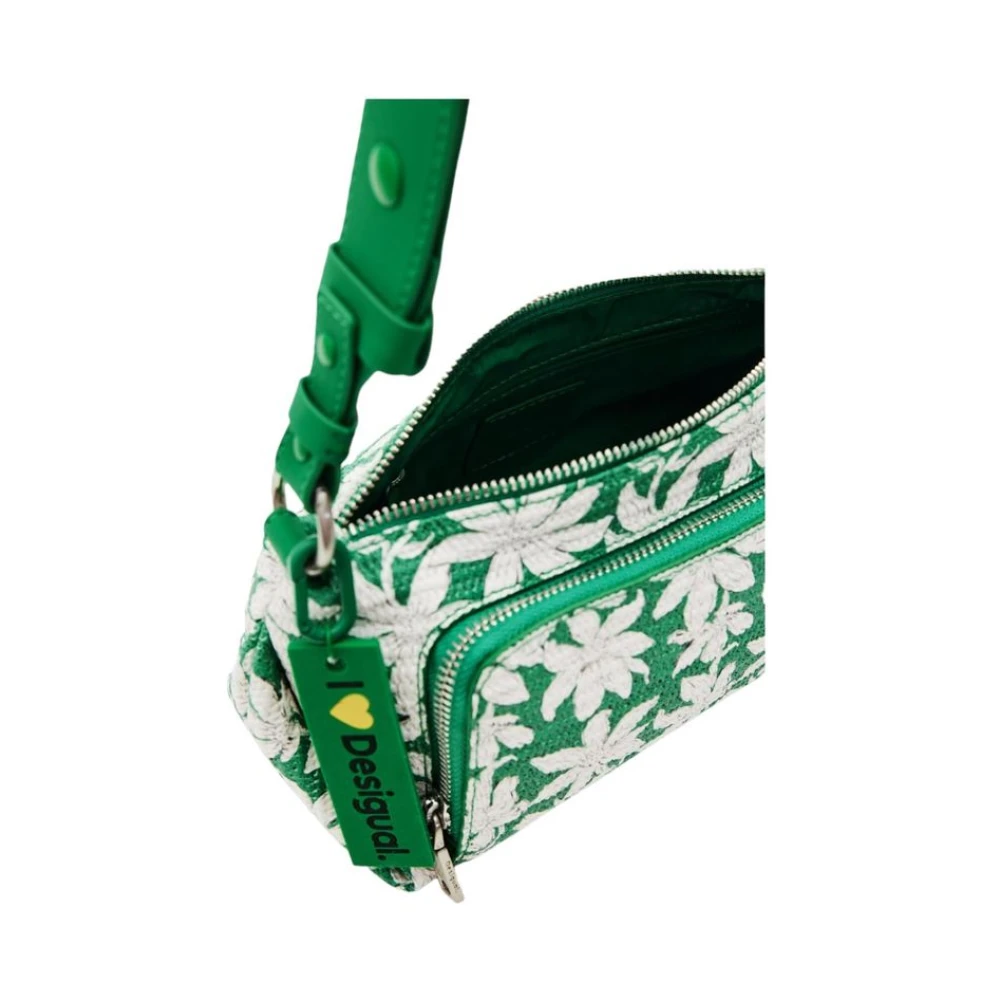 Desigual Stijlvolle Handtassen voor elke gelegenheid Green Dames