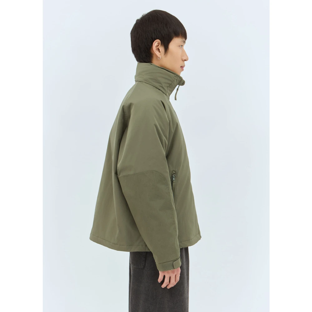 Stüssy Geborduurde Militaire Parka Jas Green Heren