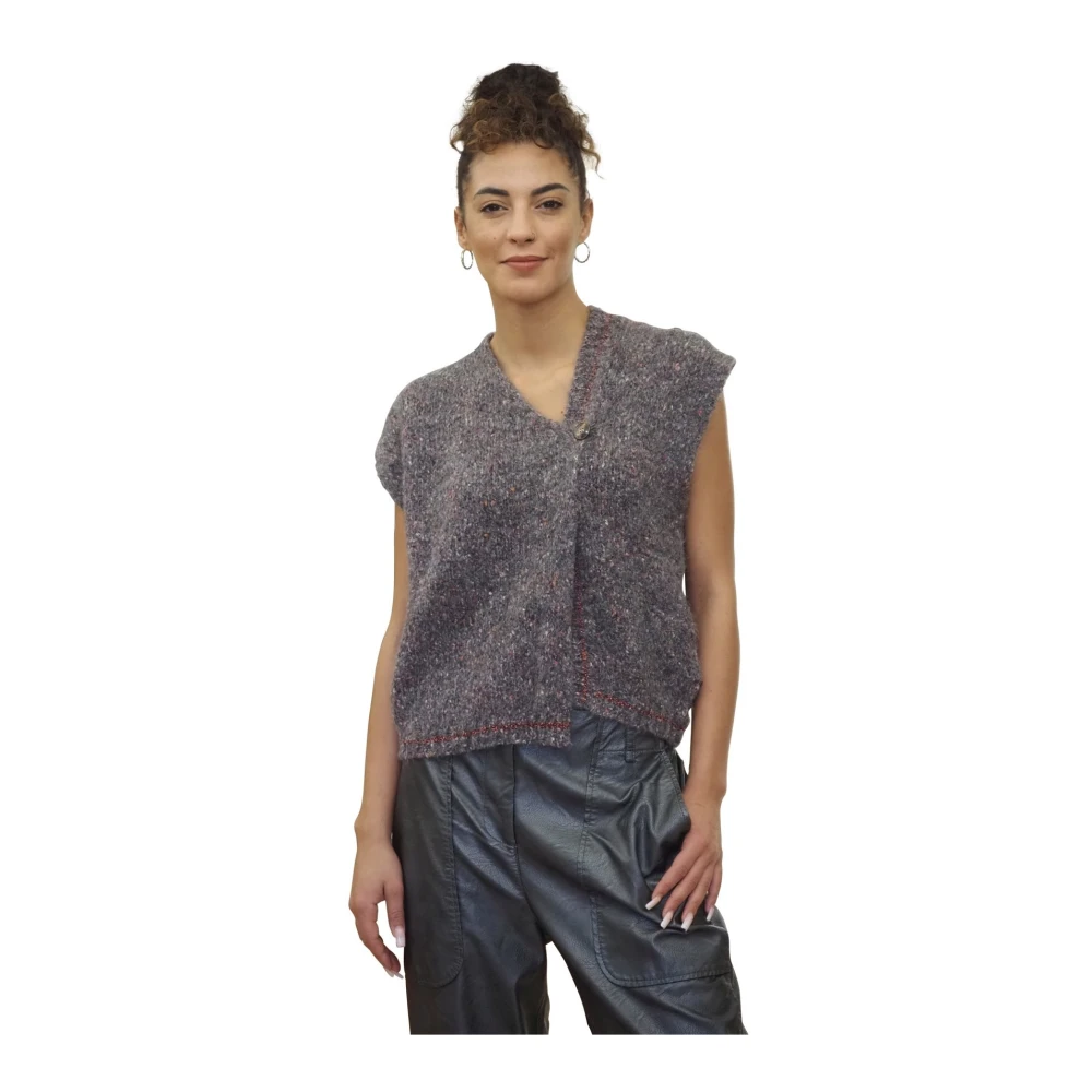 Jackets > Vests - - Alessia Santi - Modalova