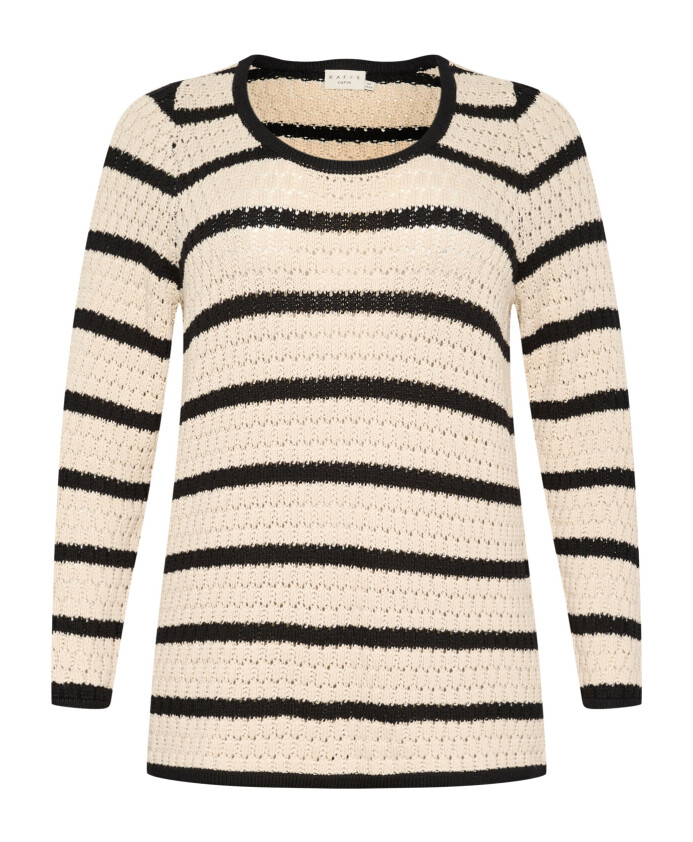 pull-a-rayures-gris-plume-noir