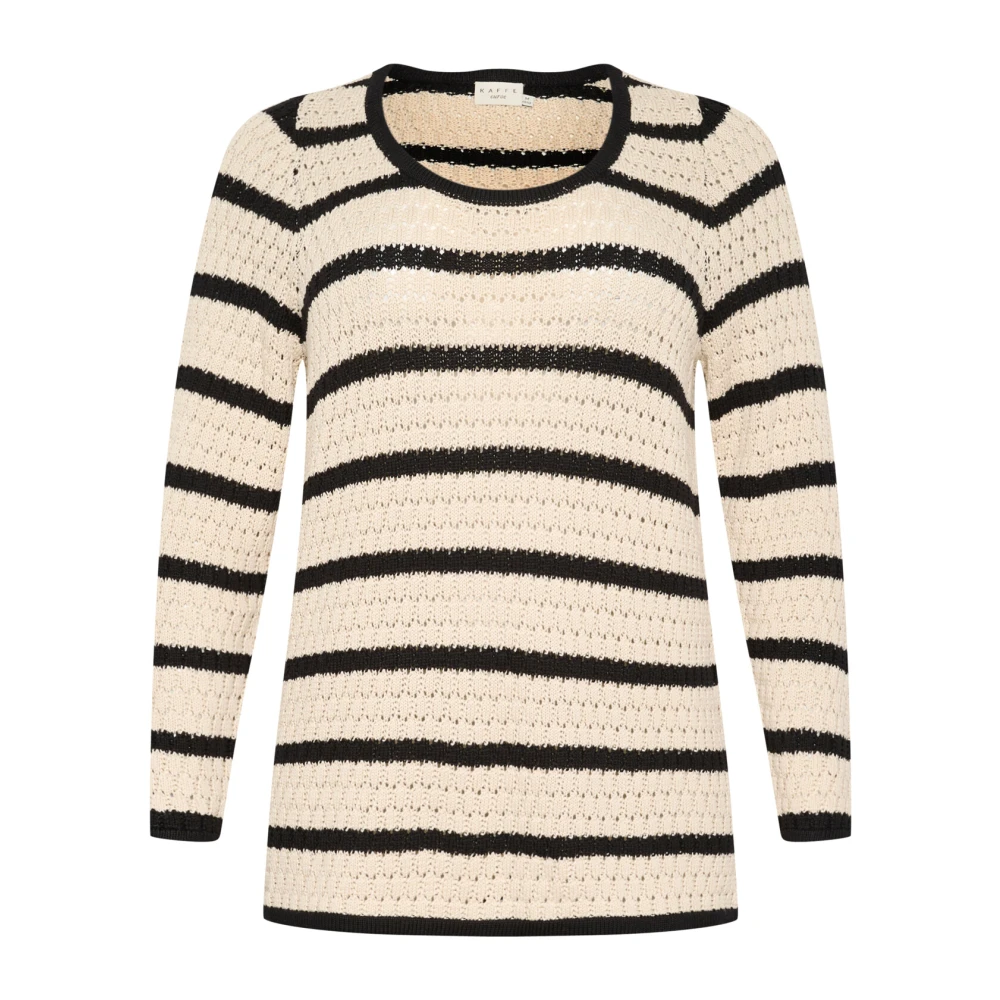 Knitwear > Round-neck Knitwear - - Kaffe Curve - Modalova