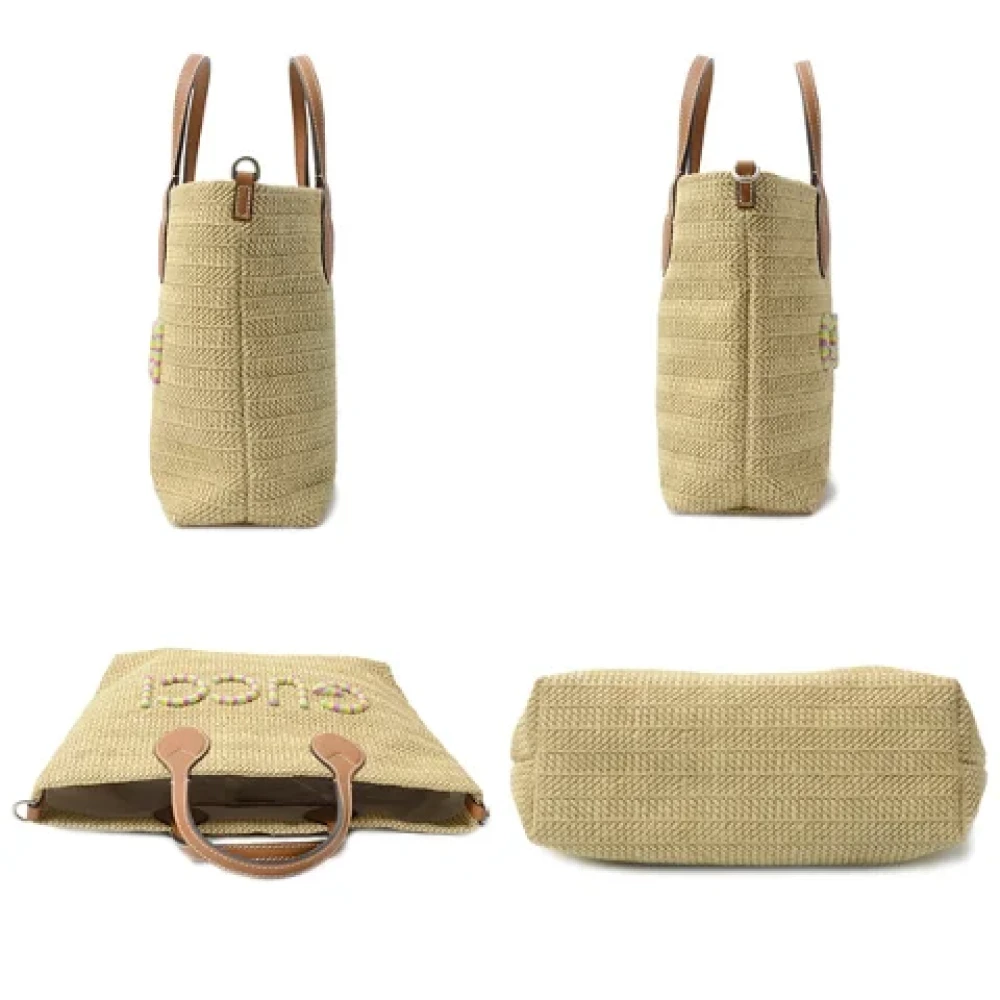 Gucci Vintage Pre-owned Fabric gucci-bags Brown Dames