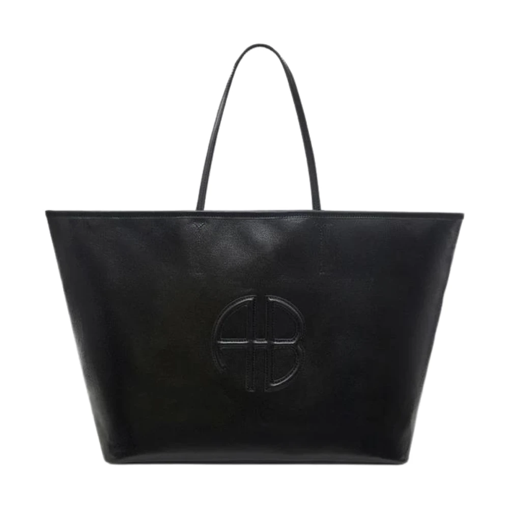 Anine Bing Elegante Zwarte Tote Tas Black Dames