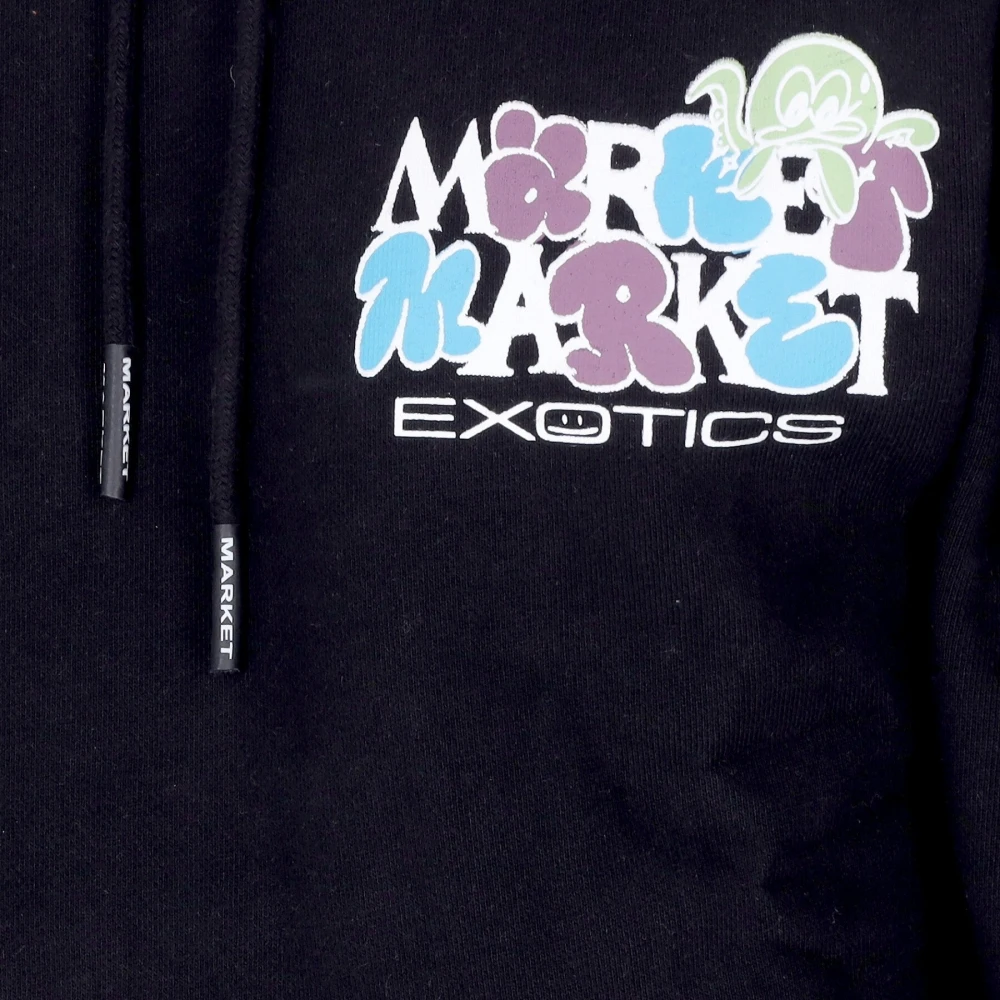 Market Exotische Auto Zwarte Hoodie Black Heren