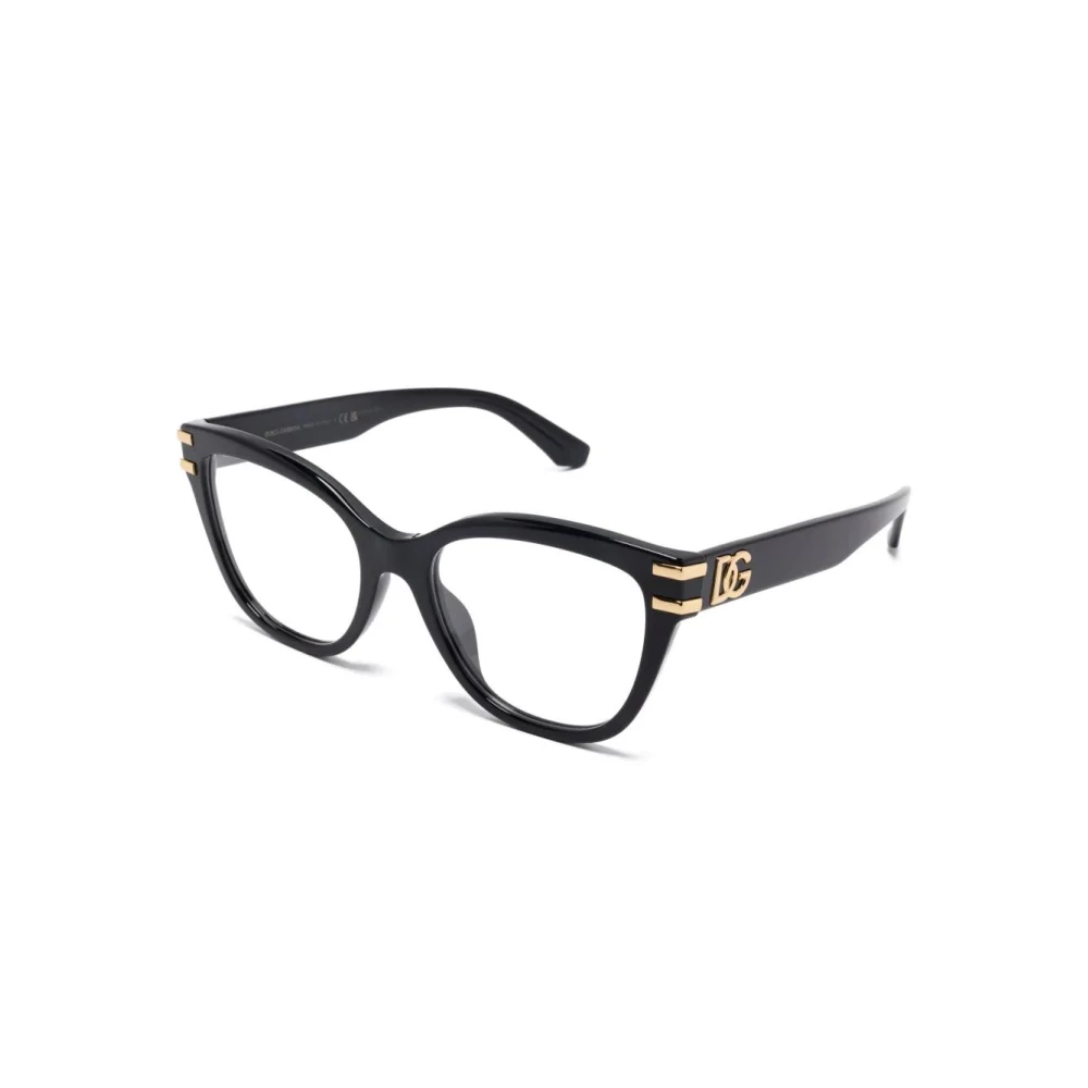 Dolce & Gabbana Women's Black Glasses,, Dg3418 501 Optical Frame Medium