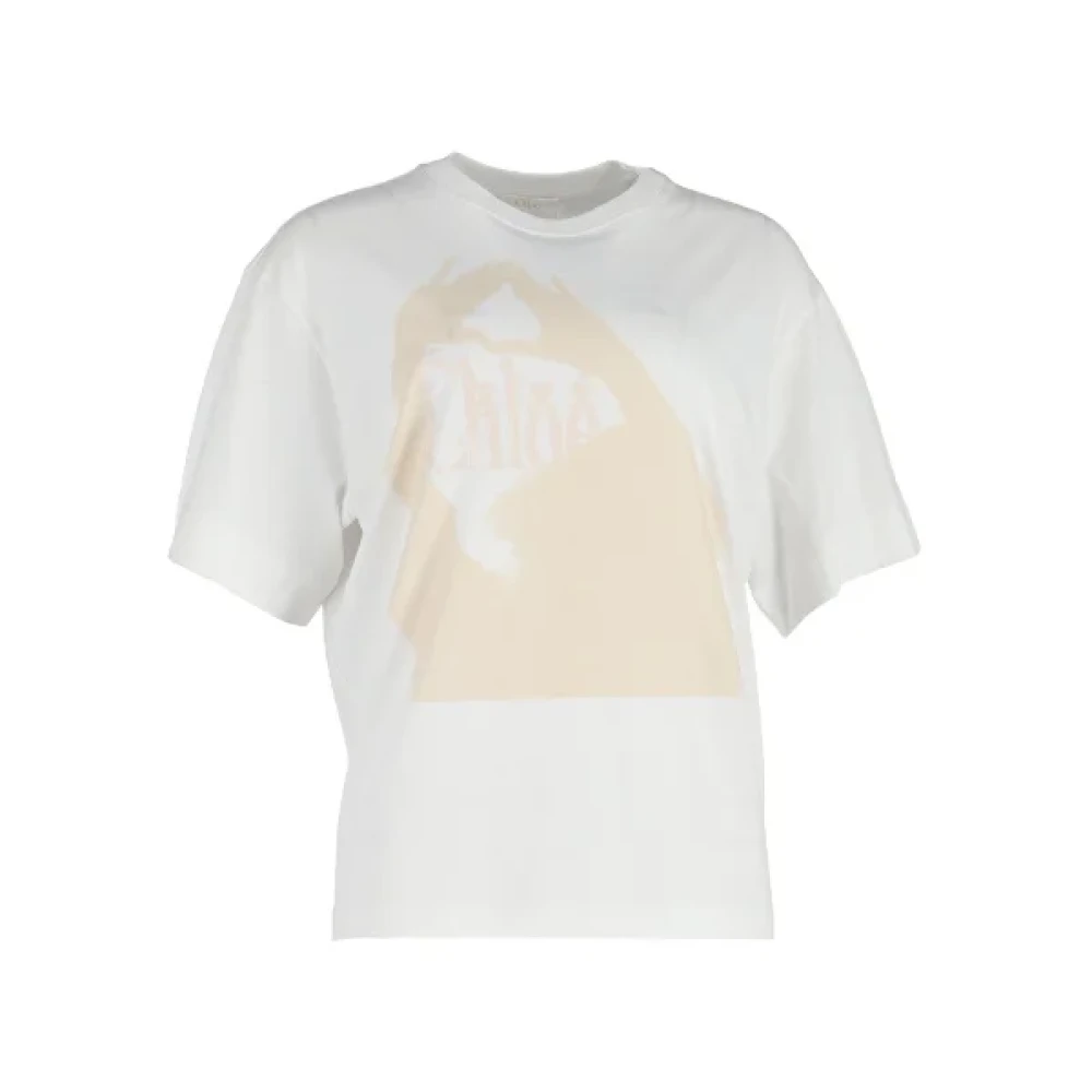Chloé Pre-owned Cotton tops White Dames