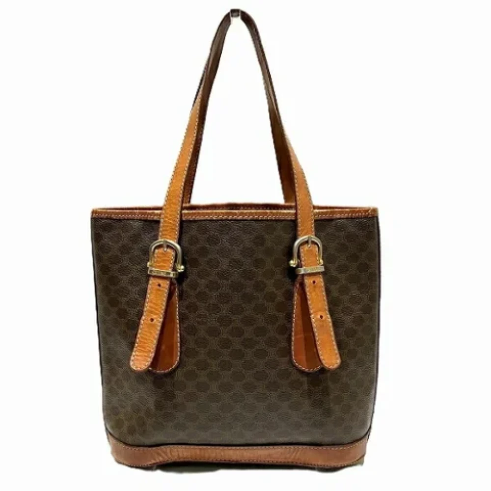 Celine Vintage Pre-owned Fabric celine-bags Brown Dames