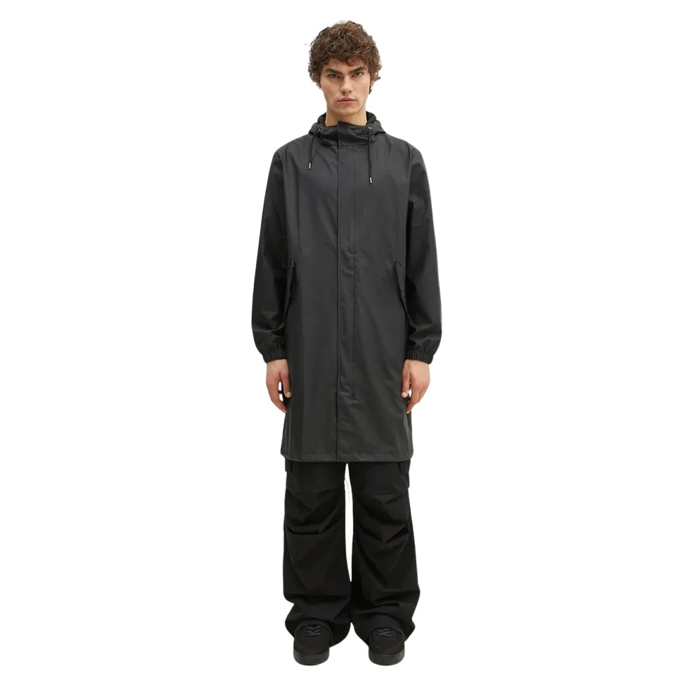 Rains Rain Jacket - Female - Rain Jackets - Black - S - Jackets - Image 4