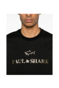 black-shark-print-crew-neck-t-shirt