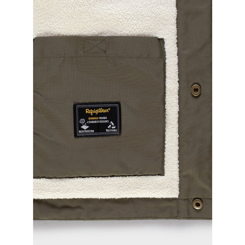 RefrigiWear Gemini Overhemdjacket Green Heren