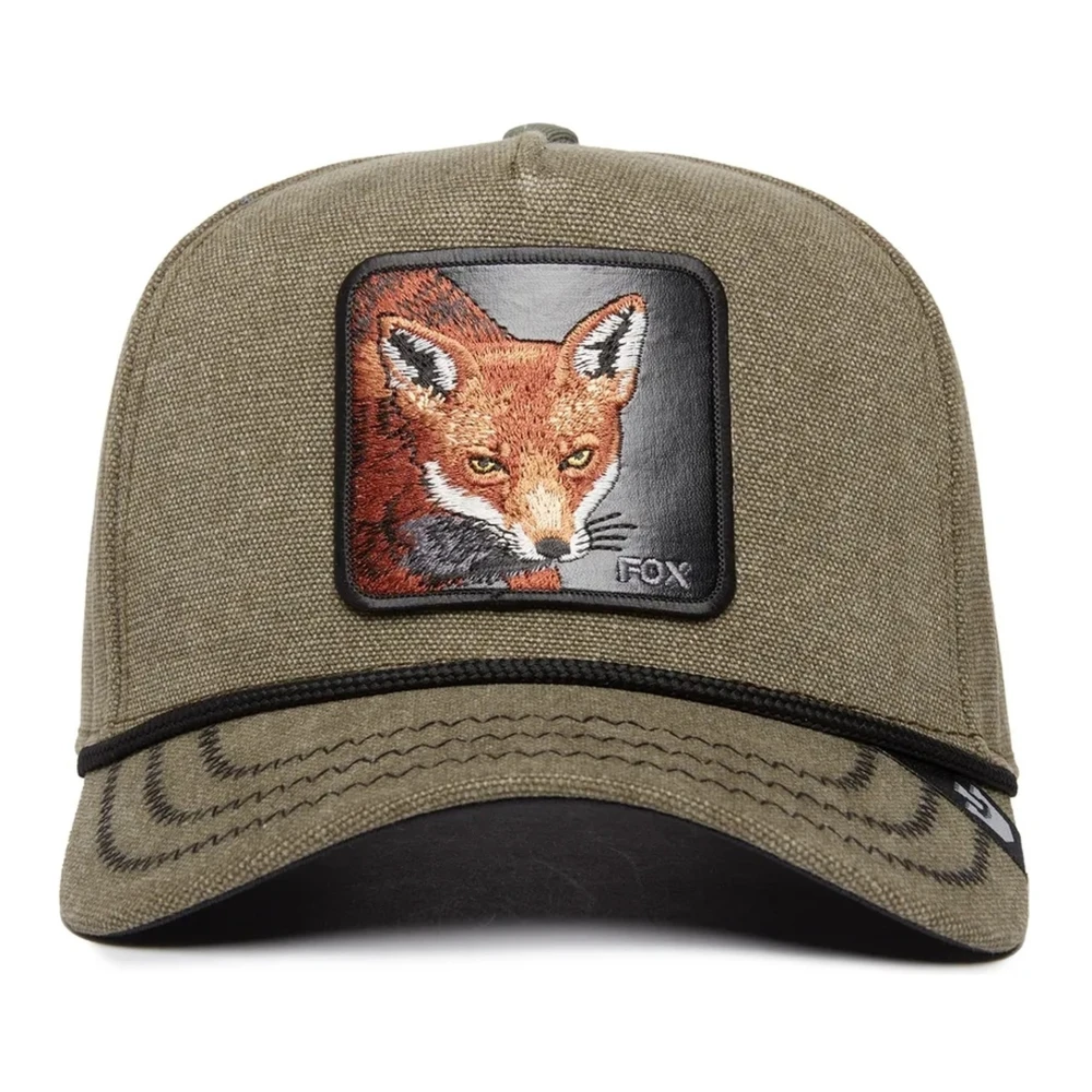 Goorin Bros Groene Foxy Duck Canvas Pet Green Heren