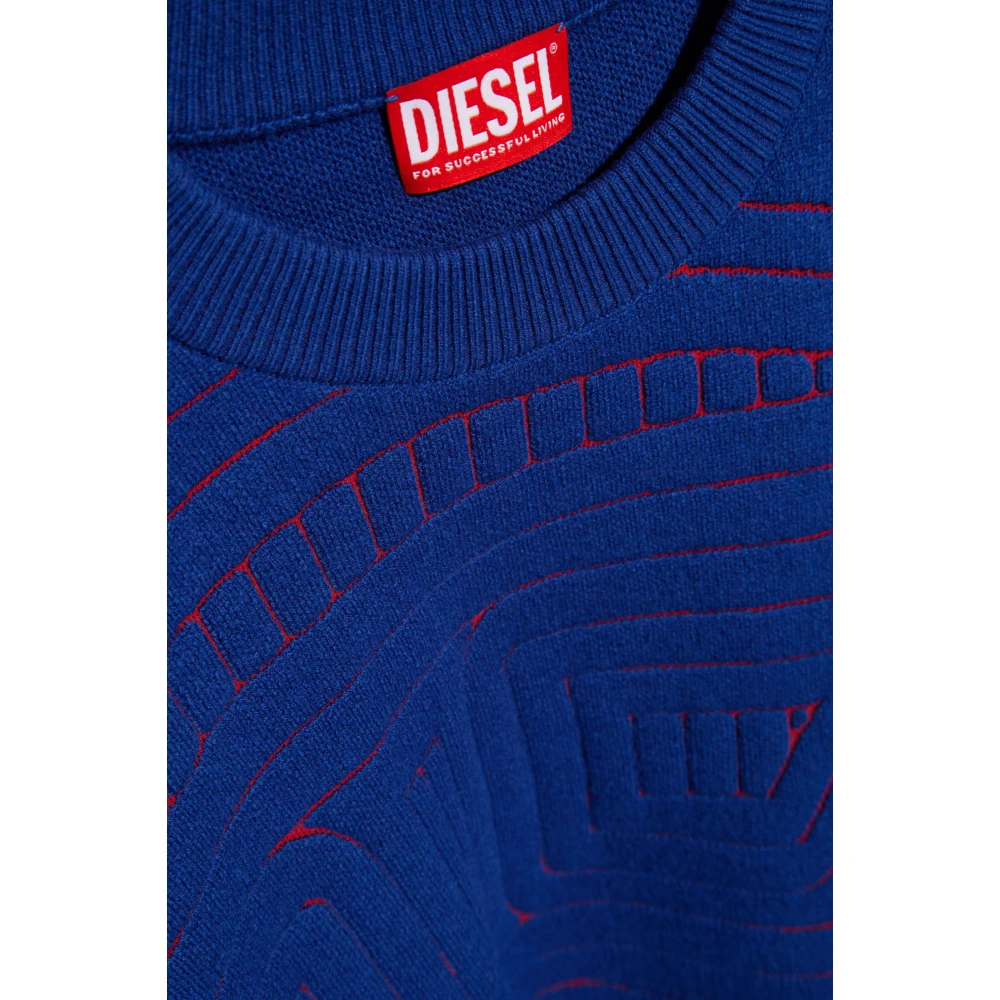 Diesel Sweater `K-Ratio` Blue Heren