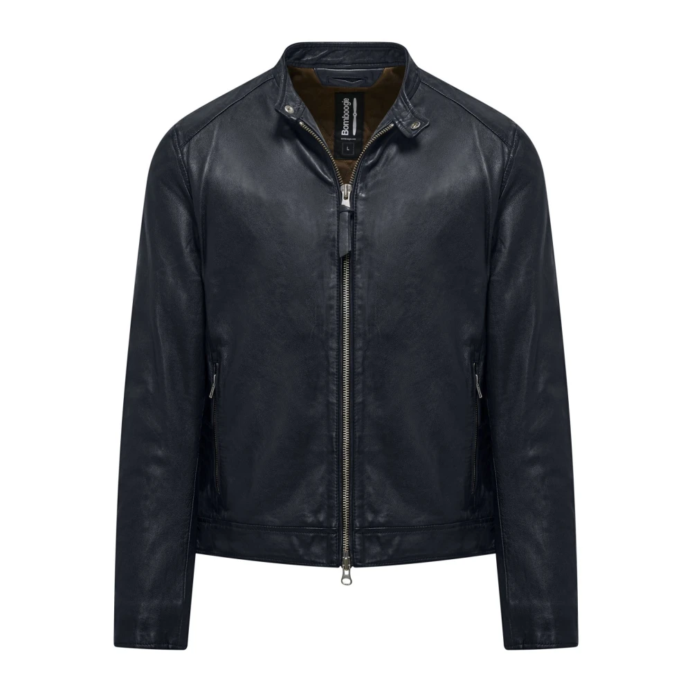 Jackets > Leather Jackets - - BomBoogie - Modalova
