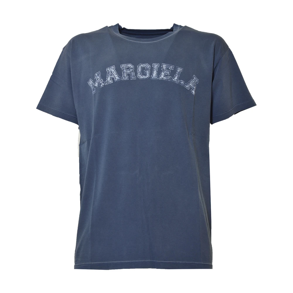Maison Margiela T-Shirts Blue Heren