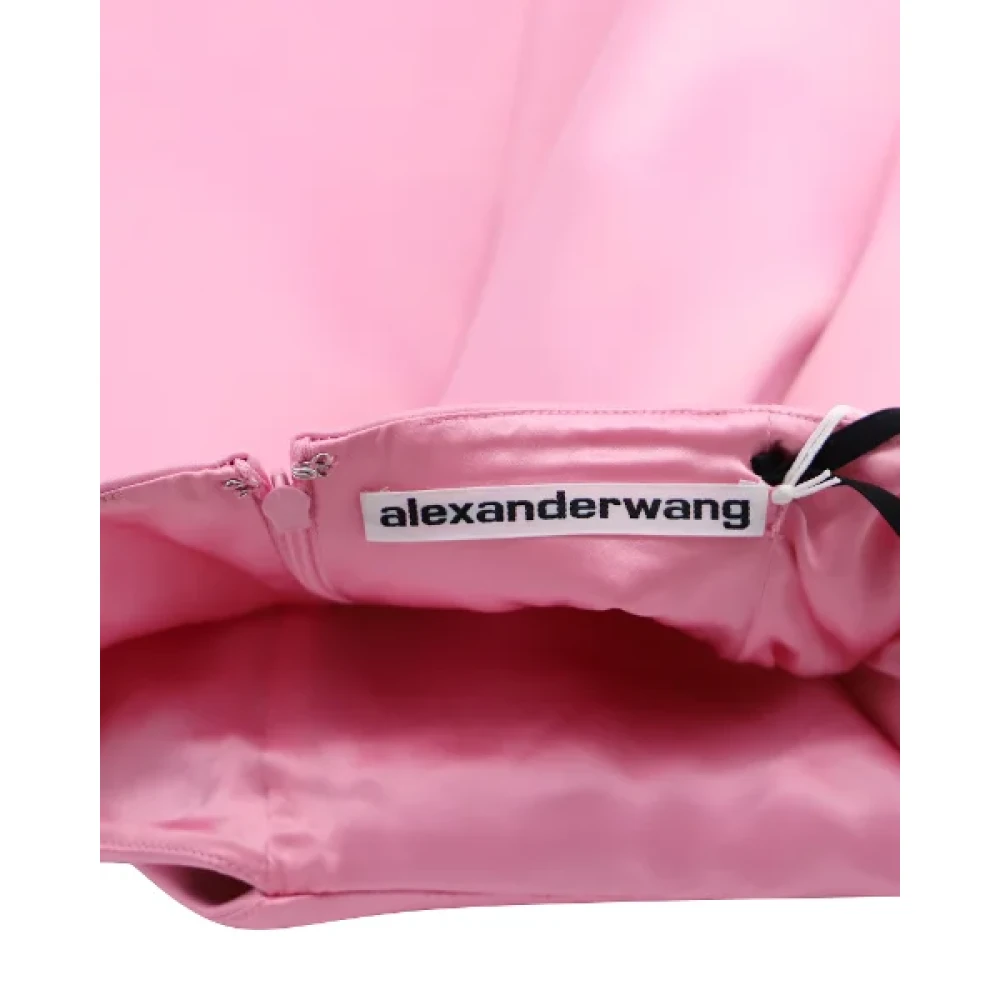alexander wang Polyester dresses Pink Dames