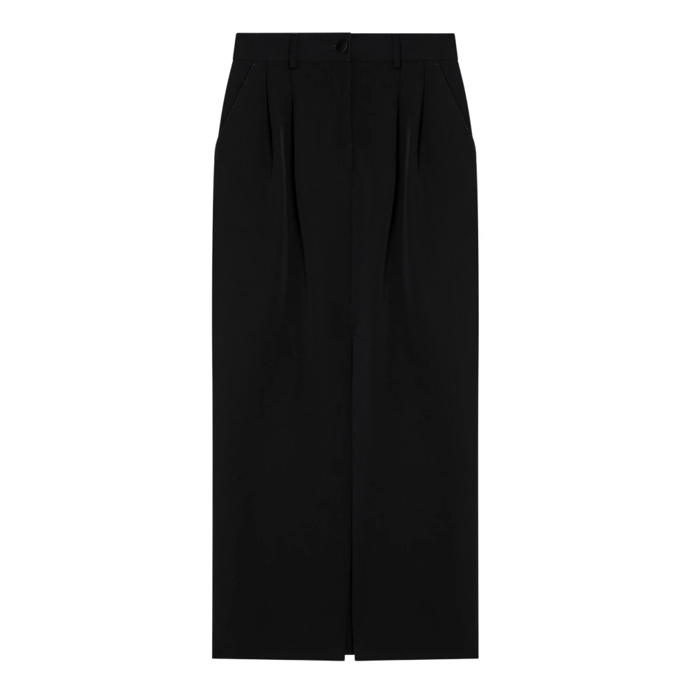 Dolce & Gabbana Lange rok voor vrouwen Black Dames