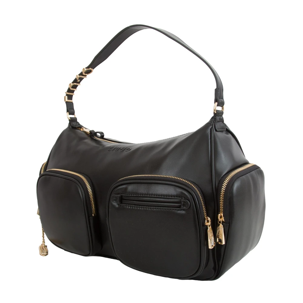 Liu Jo Zwarte Hobo Tas Black Dames