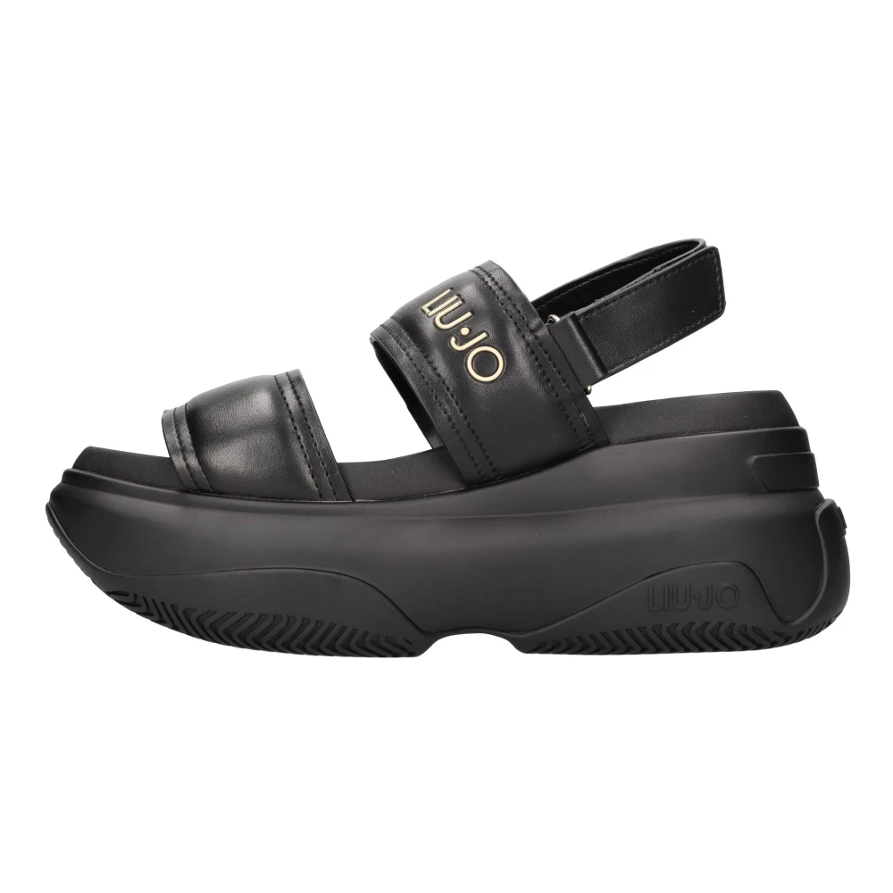 Liu Jo Damen Schwarz Sandalen