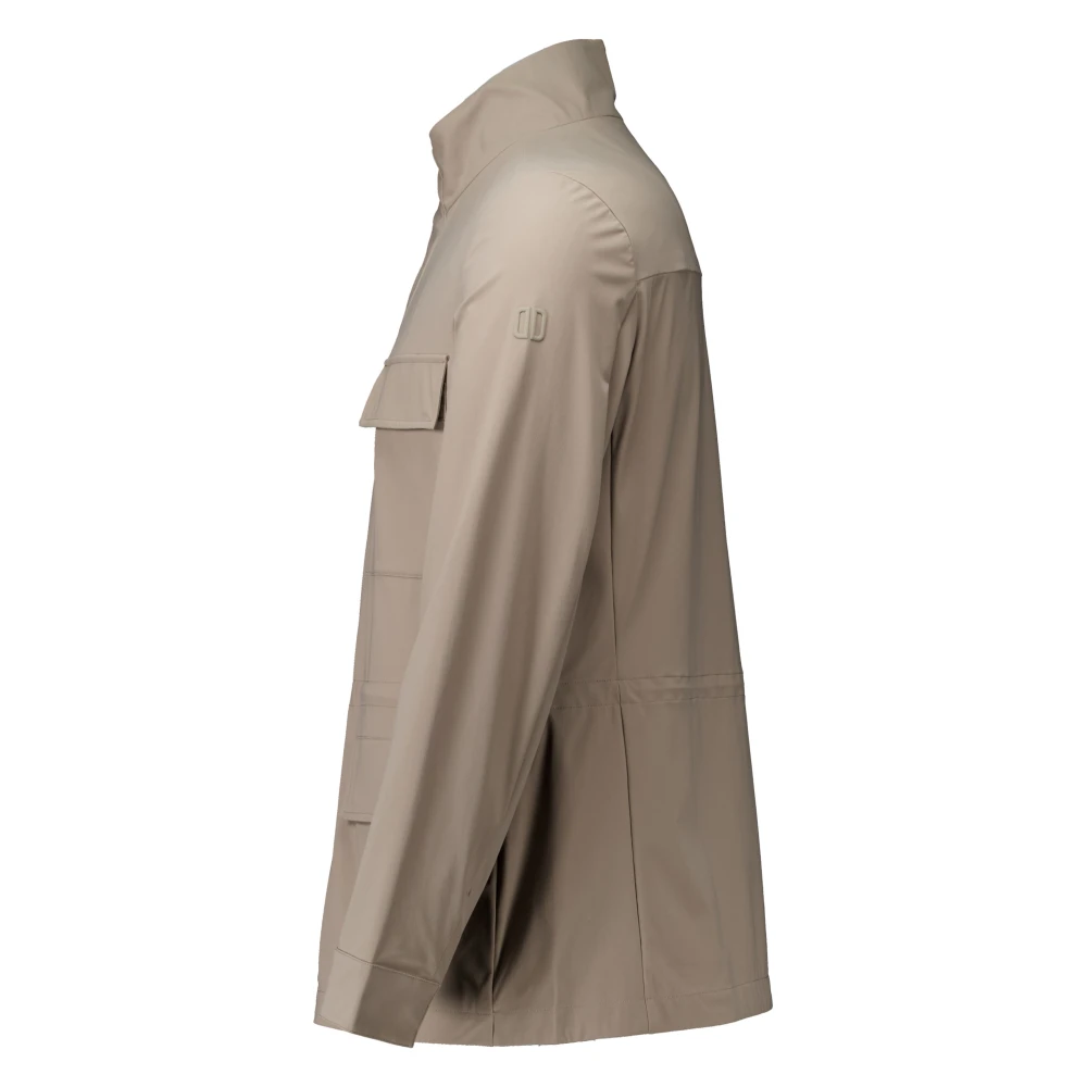 Duno Taupe Obsidian Stijlvolle Jas Beige Heren