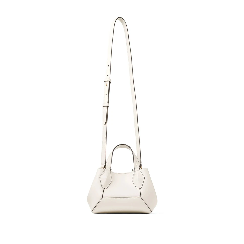 Jimmy Choo Witte Handtas met Magnetische Sluiting White Dames