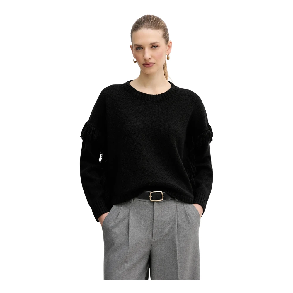 Benetton , Damen, Strickwaren, Schwarzk, Xs