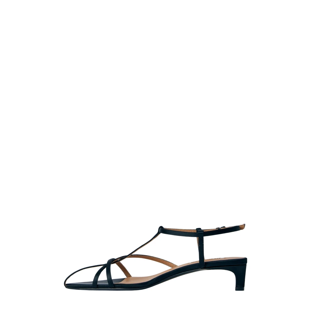 Jil Sander Mujer Negro Zapatos, Talla: 37 Eu
