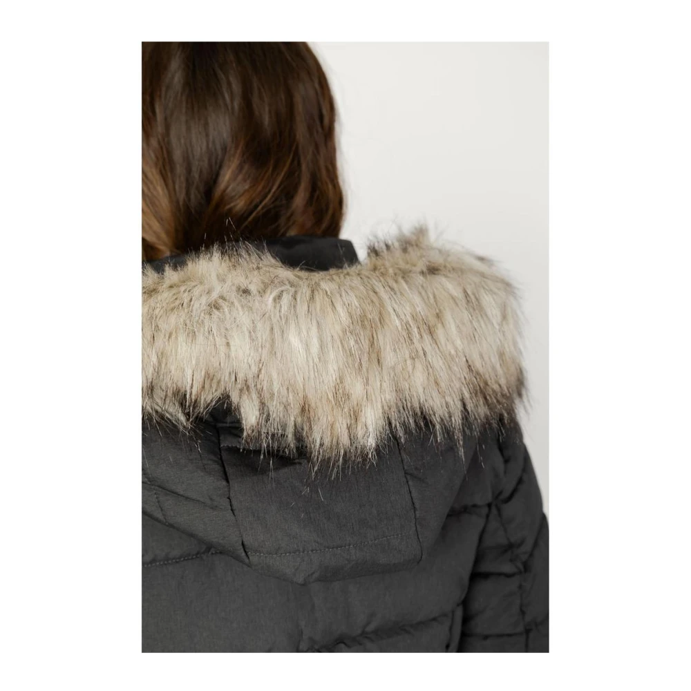 Only Grijze Duvet Jas & Jas Collectie Gray Dames