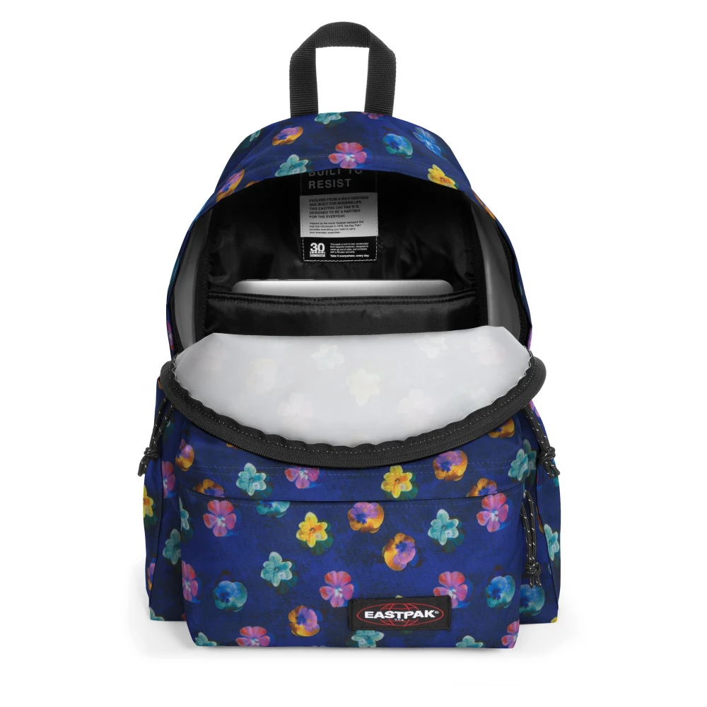 Eastpak Bloemen Blur Navy Rugzak Blue Unisex