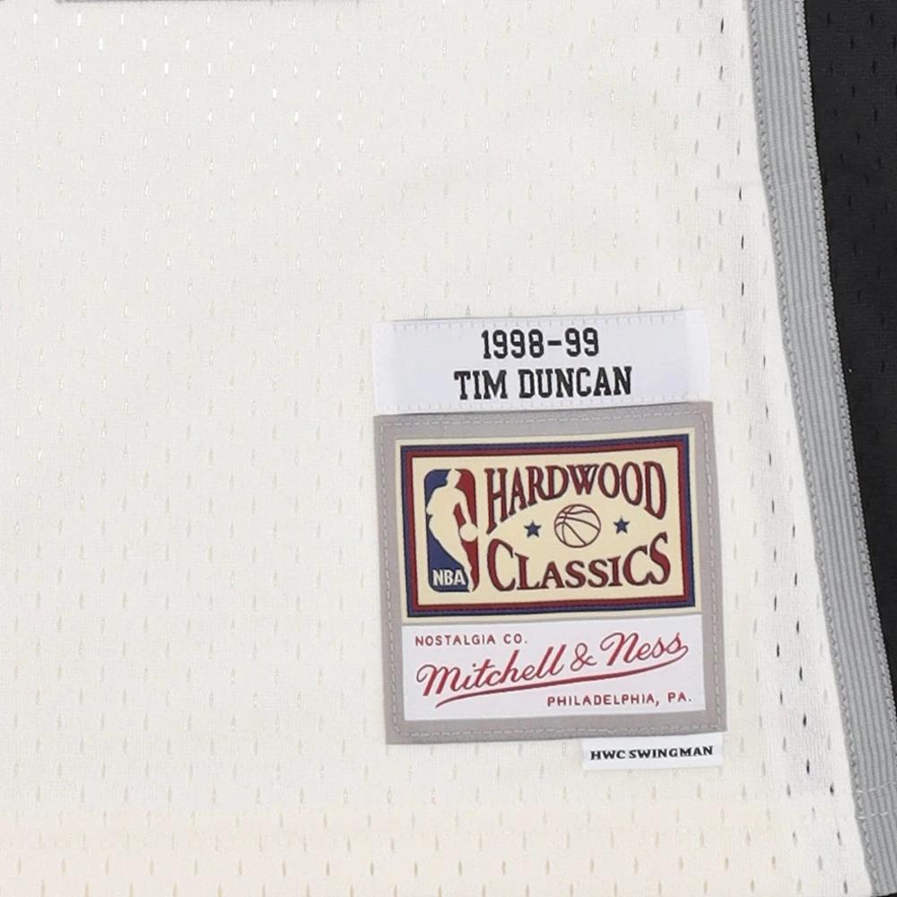 Mitchell & Ness NBA Basketball Tank Top Tim Duncan White Heren