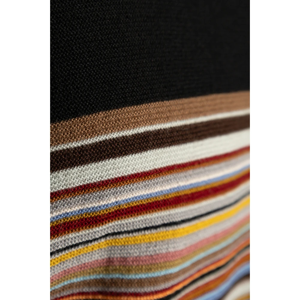 Paul Smith Wollen trui met ronde hals Black Heren