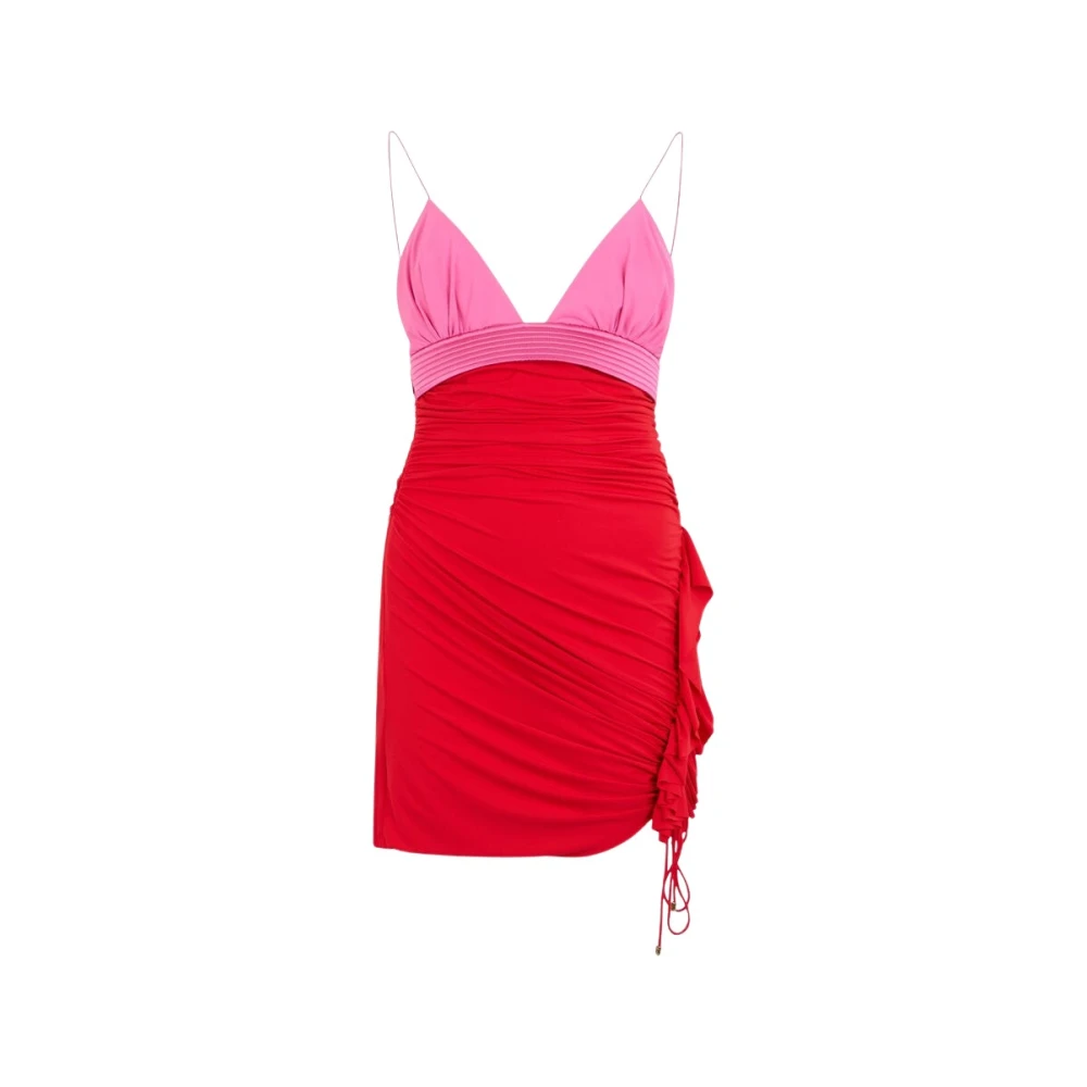 Roberto Cavalli Women's Red Party Dresses, S, Mini Dress
