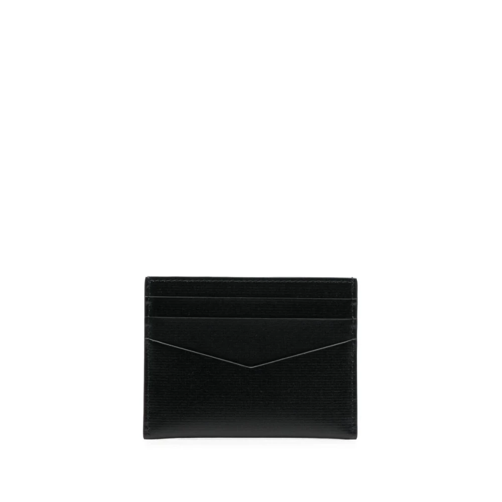 Givenchy Zwarte Kaarthouder voor 2x3 Creditcards Black Heren