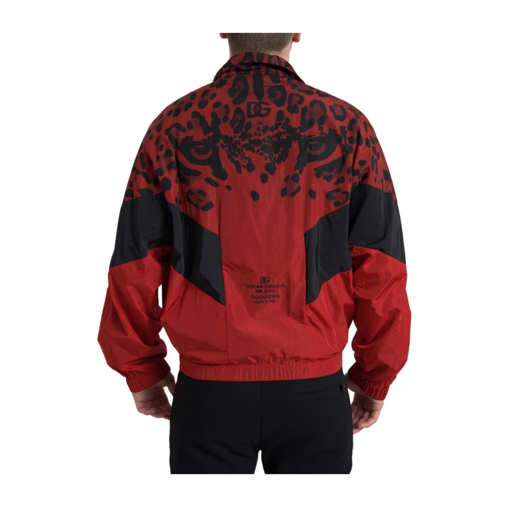 Dolce & Gabbana Rode Luipaard Ritsjas Red Heren