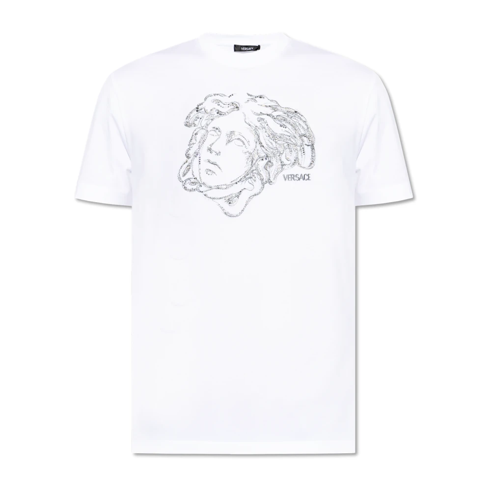 Versace Uomo Bianco Top, Xl, New,