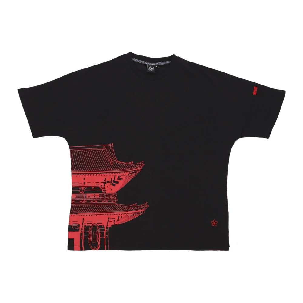 Dolly Noire Tokyo Kimono Tee Magenta Heren T-shirt Pink Heren