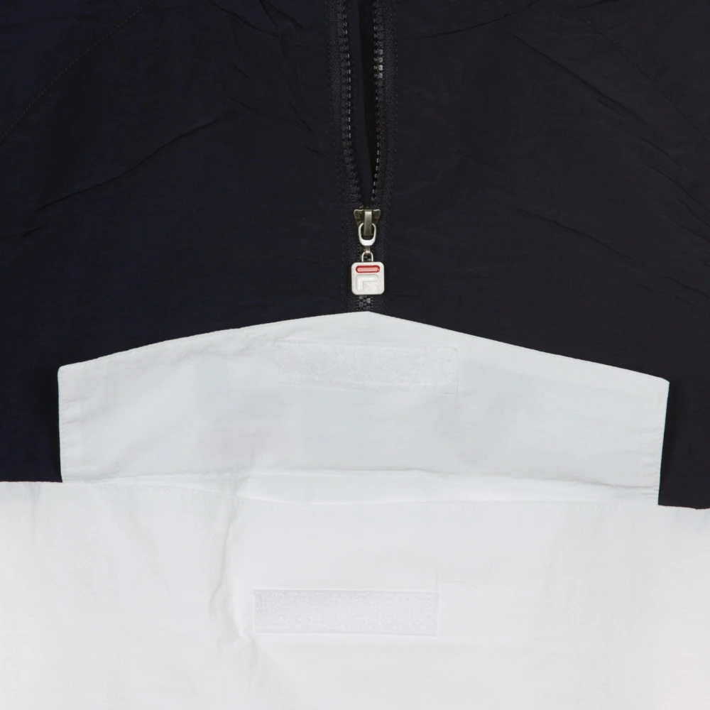 Fila Heren Windbreaker Jas Zwart Rood Wit Multicolor Heren