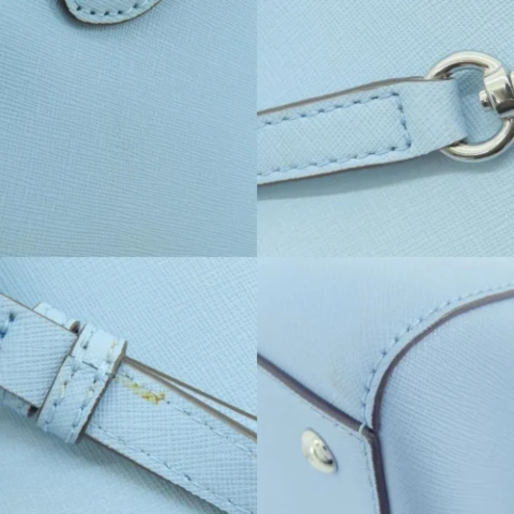 Michael Kors Pre-owned Leather handbags Blue Dames