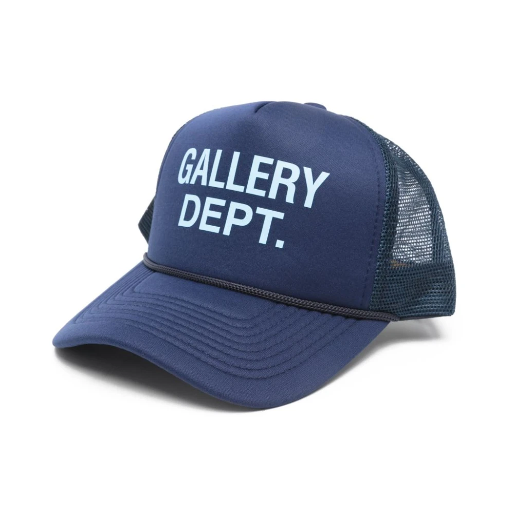 Gallery Dept. Men's Blue Hats & Caps, One Size, Gd Logo Trucker Hat