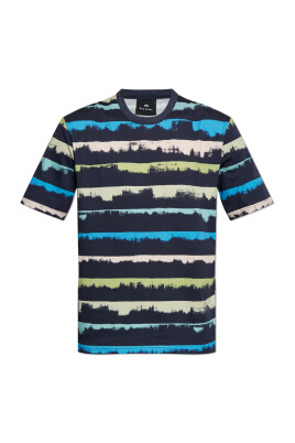 t-shirt-med-stribet-monster