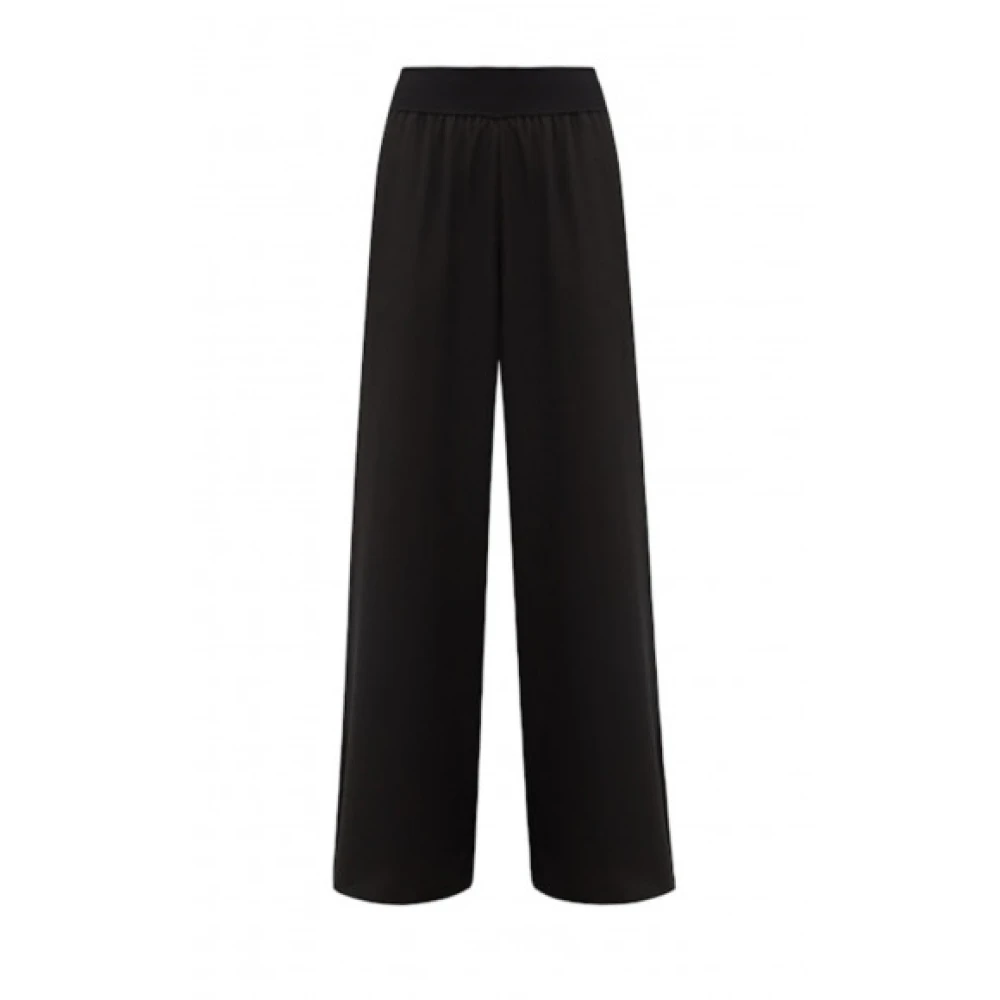 Joseph Zijden Crepe Broek Black Dames