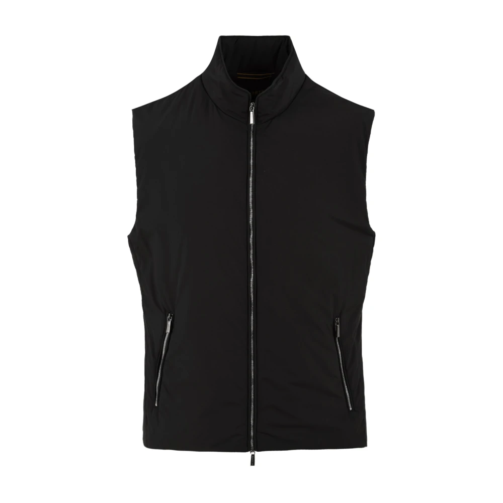 Moorer Mannelijk Zwart Jassen Heren, 2XL, Vest