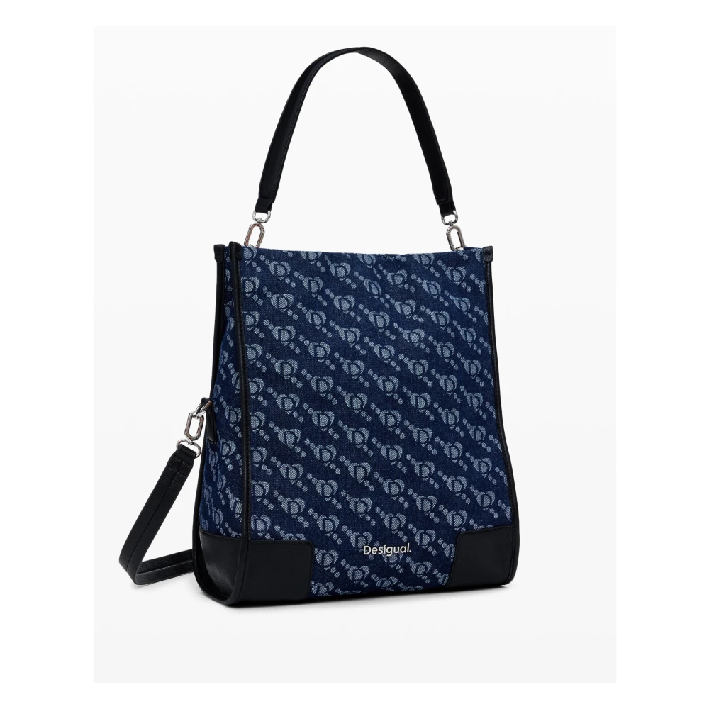 Desigual Blauwe Handtas van Polyester Blue Dames