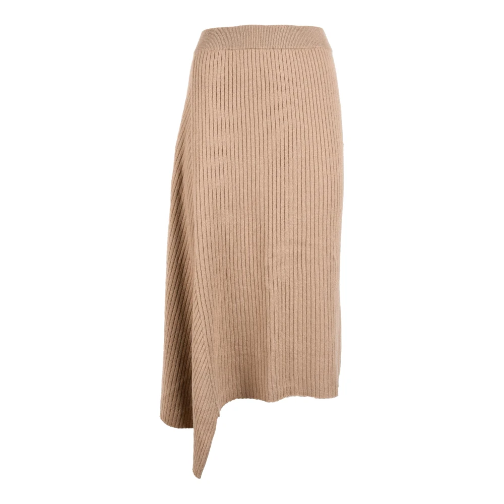 Max Mara Studio Rok Brown Dames