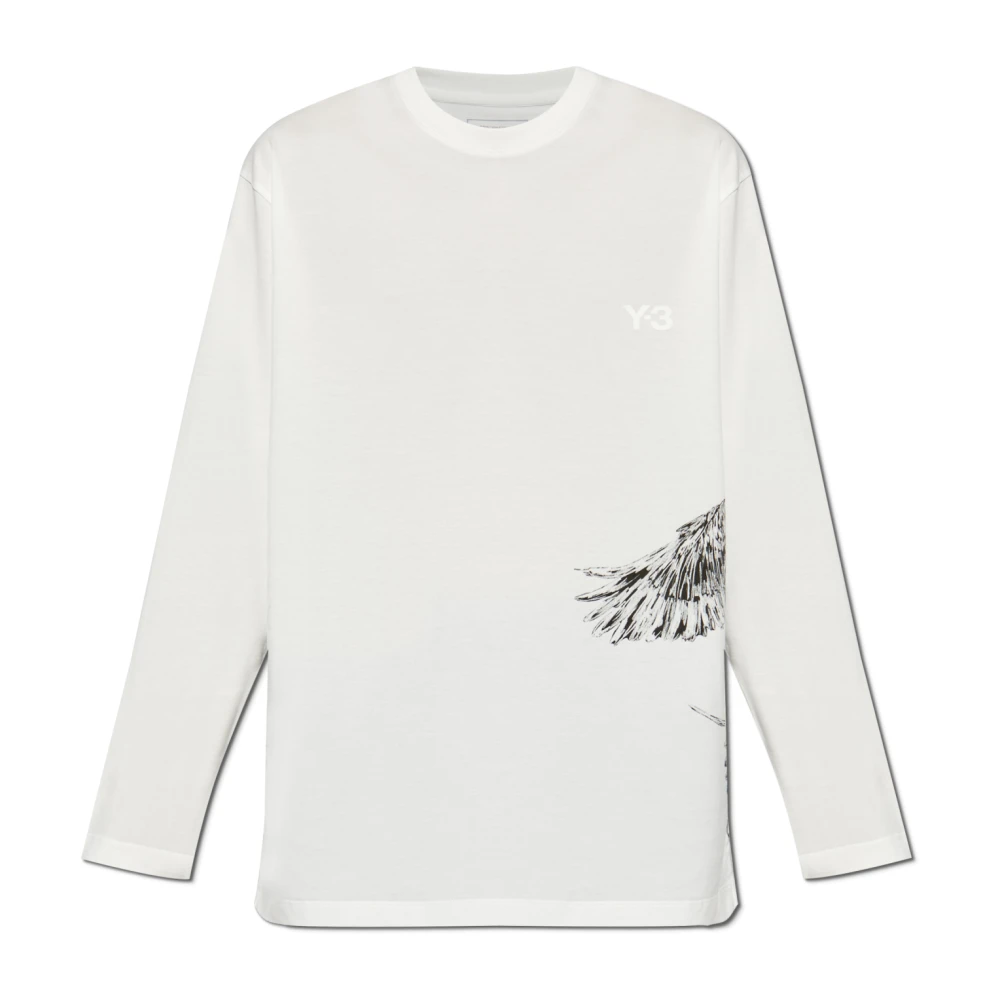 Y-3 Lange mouwen T-shirt White Unisex
