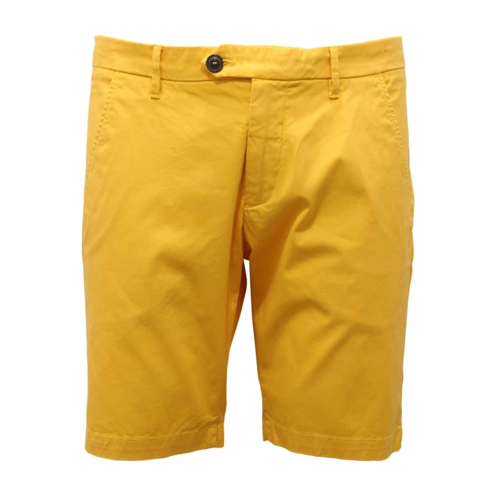 Roy Roger's Men's Yellow New Rolf Bermuda - Casual Shorts - W30 - Shorts