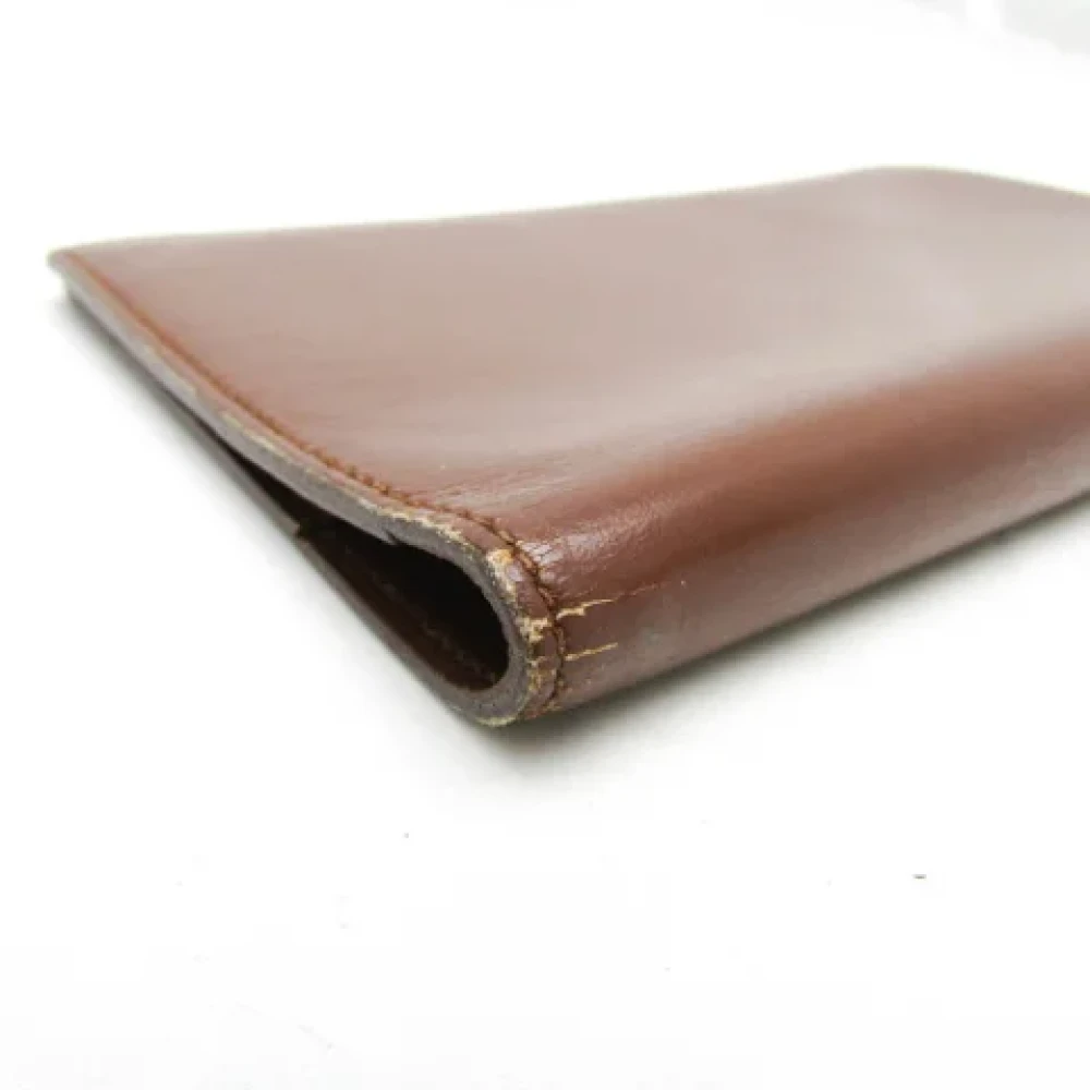 Hermès Vintage Pre-owned Leather home-office Brown Dames